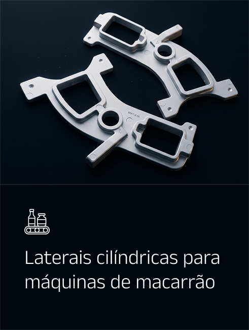 lLaterais cilíndricas para máquinas de macarrão